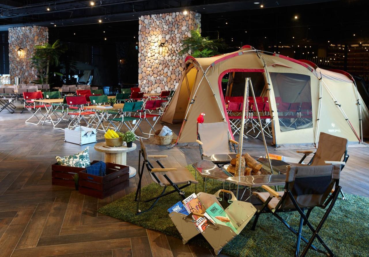 Hotel Cozzi Blu Čung-li Exteriér fotografie Camping equipment